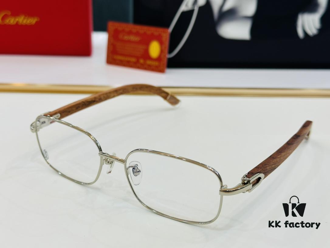 6931ac8eccd8ab3d7afa0df6 Cartier CT31361 Size: 55□18-140 Men's Sunglasses – Universal Frame Shape, Comfortable Fit, Suitable for All Face Types, Compatible with Prescription Lenses, Wooden Temples