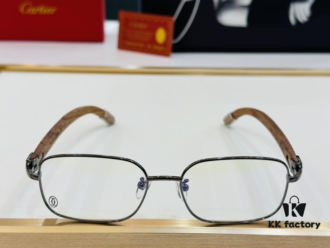6931ac8fccd8ab3d7afa0dfa Cartier CT31361 Size: 55□18-140 Men's Sunglasses – Universal Frame Shape, Comfortable Fit, Suitable for All Face Types, Compatible with Prescription Lenses, Wooden Temples