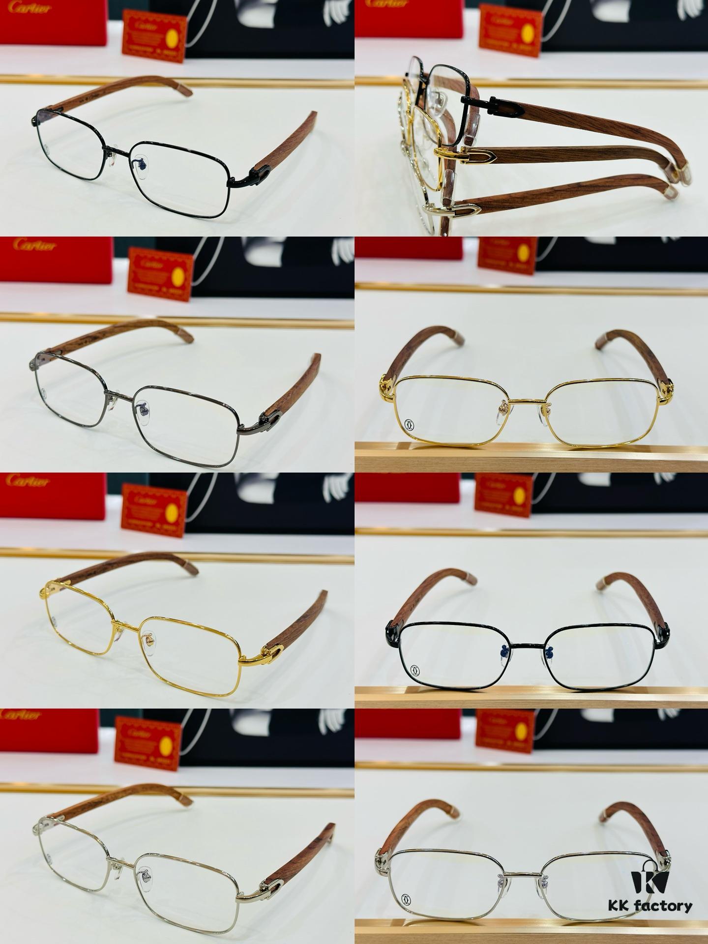 6931ac8fccd8ab3d7afa0dfb Cartier CT31361 Size: 55□18-140 Men's Sunglasses – Universal Frame Shape, Comfortable Fit, Suitable for All Face Types, Compatible with Prescription Lenses, Wooden Temples