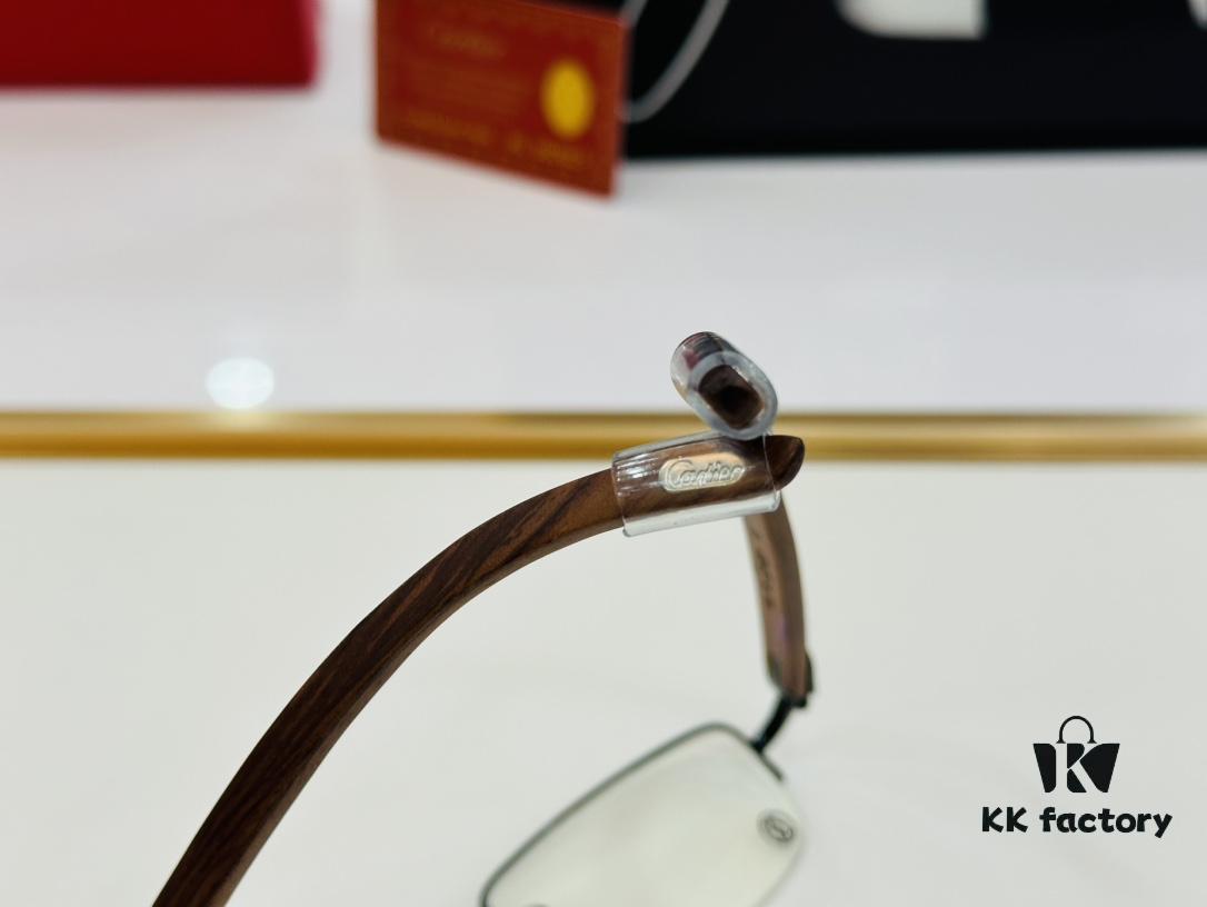6931ac90ccd8ab3d7afa0e0a Cartier - CT00536O Size: 54 □ 19-140 Men's Sunglasses, Universal Frame Shape, Comfortable Fit, Suitable for All Face Types, Can Be Fitted with Prescription Lenses, Wooden Temples