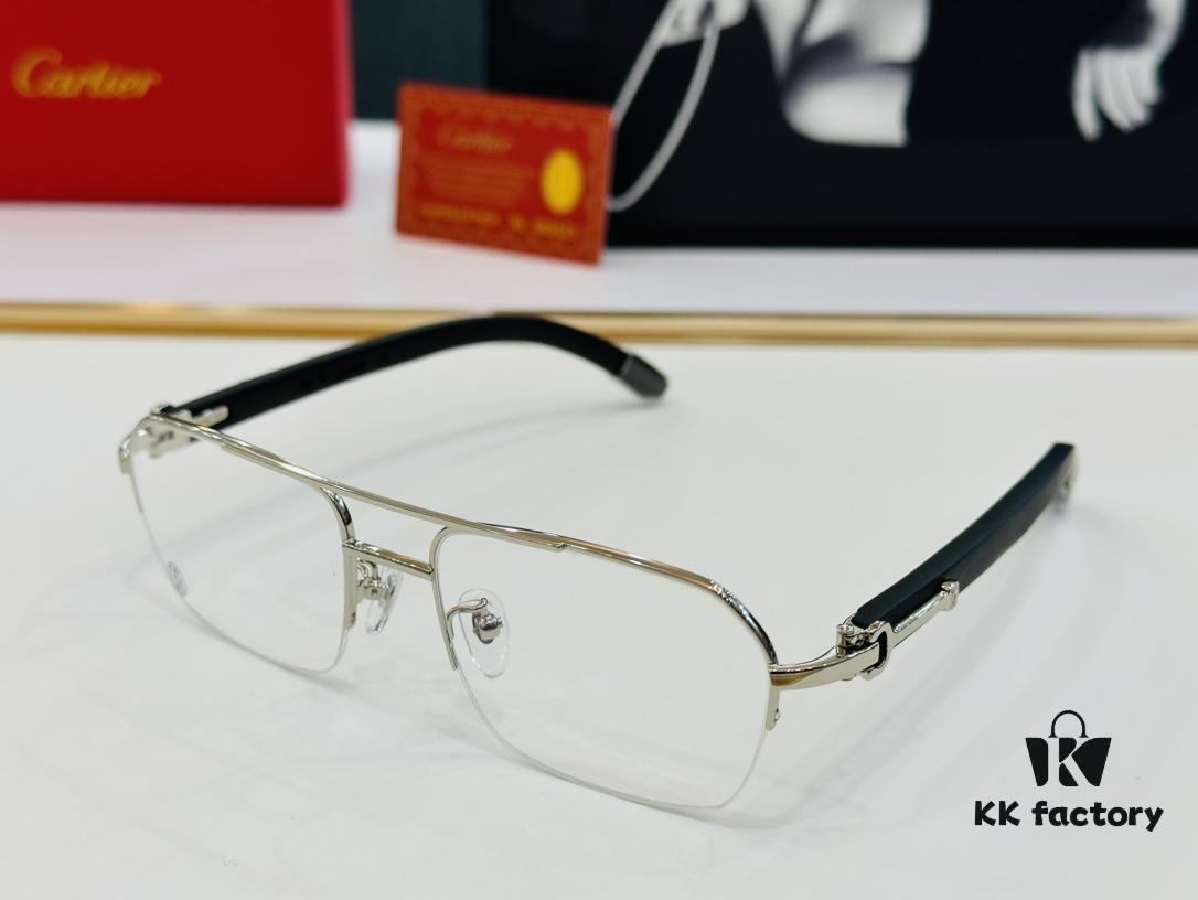 6931ac90ccd8ab3d7afa0e11 Cartier CT00536O Size: 55 □ 18-140 Men's Sunglasses Recommended, Flattering on All Face Shapes, Comfortable to Wear, Compatible with Prescription Lenses, Wooden Temples