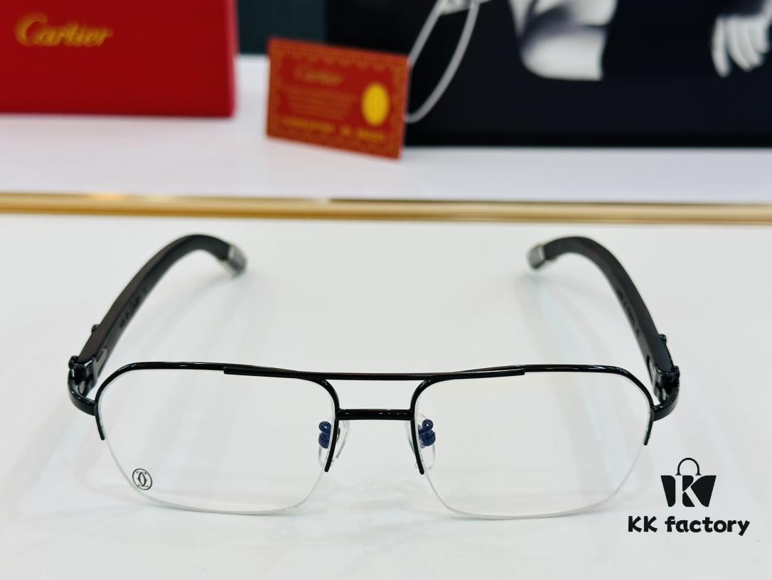 6931ac90ccd8ab3d7afa0e14 Cartier CT00536O Size: 55 □ 18-140 Men's Sunglasses Recommended, Flattering on All Face Shapes, Comfortable to Wear, Compatible with Prescription Lenses, Wooden Temples