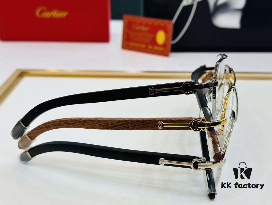 6931ac91ccd8ab3d7afa0e15 Cartier CT00536O Size: 55 □ 18-140 Men's Sunglasses Recommended, Flattering on All Face Shapes, Comfortable to Wear, Compatible with Prescription Lenses, Wooden Temples