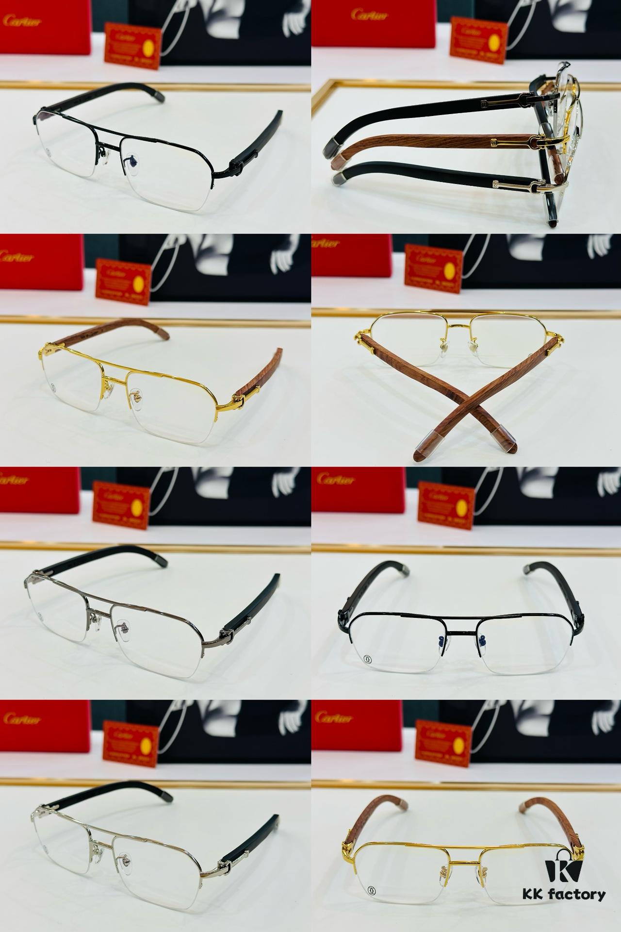 6931ac91ccd8ab3d7afa0e16 Cartier CT00536O Size: 55 □ 18-140 Men's Sunglasses Recommended, Flattering on All Face Shapes, Comfortable to Wear, Compatible with Prescription Lenses, Wooden Temples