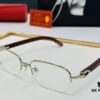 6931ac91ccd8ab3d7afa0e19 Cartier - CT8101 Size: 56□18-140 Men's Sunglasses, Universal Frame Shape for All Face Types, Comfortable Wear, Compatible with Prescription Lenses, Wooden Temples