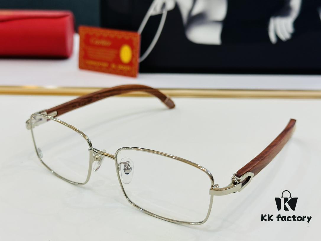 6931ac91ccd8ab3d7afa0e22 Cartier CT313617 Size 56-17-140 Men's Sunglasses, Universal Frame Shape for All Face Types, Comfortable Fit, Can Be Fitted with Prescription Lenses, Wooden Temples