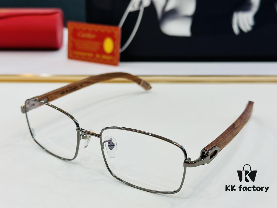 6931ac91ccd8ab3d7afa0e23 Cartier CT313617 Size 56-17-140 Men's Sunglasses, Universal Frame Shape for All Face Types, Comfortable Fit, Can Be Fitted with Prescription Lenses, Wooden Temples