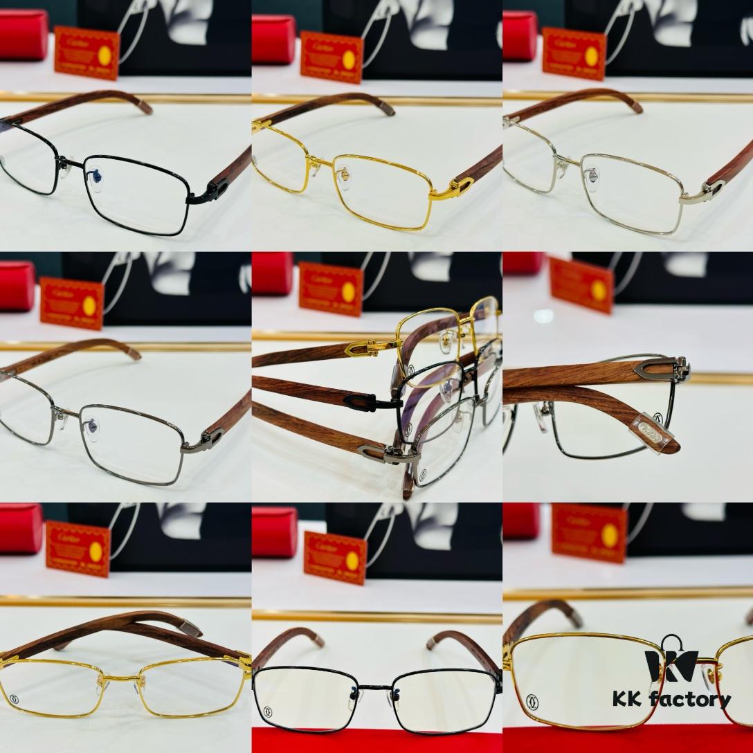 6931ac92ccd8ab3d7afa0e28 Cartier CT313617 Size 56-17-140 Men's Sunglasses, Universal Frame Shape for All Face Types, Comfortable Fit, Can Be Fitted with Prescription Lenses, Wooden Temples