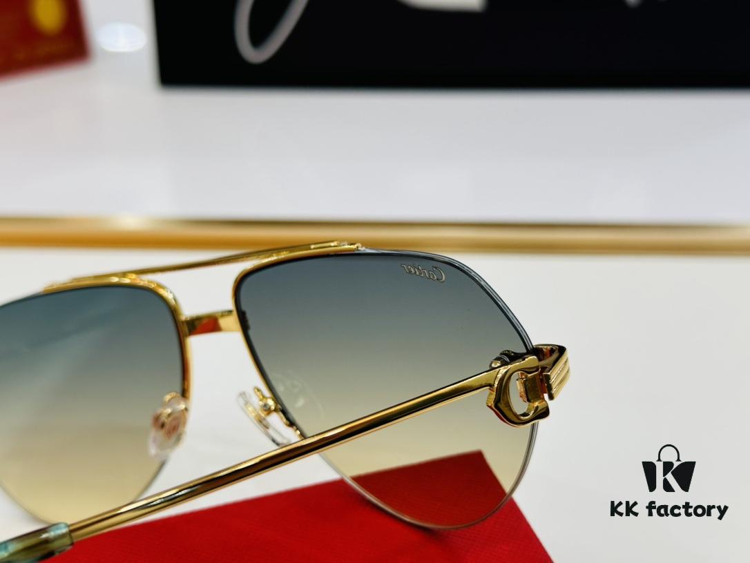 6931ac92ccd8ab3d7afa0e30 New Arrival Cartier CA Model CT0427S Size 60-15-145 High-Quality Brand Iconic X Driving Sunglasses