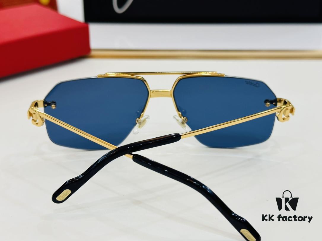 6931ac93ccd8ab3d7afa0e39 New Arrival Cartier Model CT0427S Size 60-15-145 High-Quality Brand Iconic Driving Sunglasses