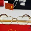 6931ac93ccd8ab3d7afa0e3c Cartier CT20821O Unisex Sunglasses - Size 57□17-140, Recommended for Men, Universal Frame Shape Fits All Face Types, Comfortable Wear, Compatible with Prescription Lenses, Wooden Temples