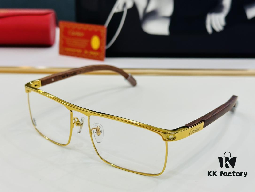 6931ac94ccd8ab3d7afa0e45 Cartier CT458312O Unisex Sunglasses, Size 54-18-140, Wooden Temples, Stylish and Comfortable Fit, Suitable for All Face Shapes