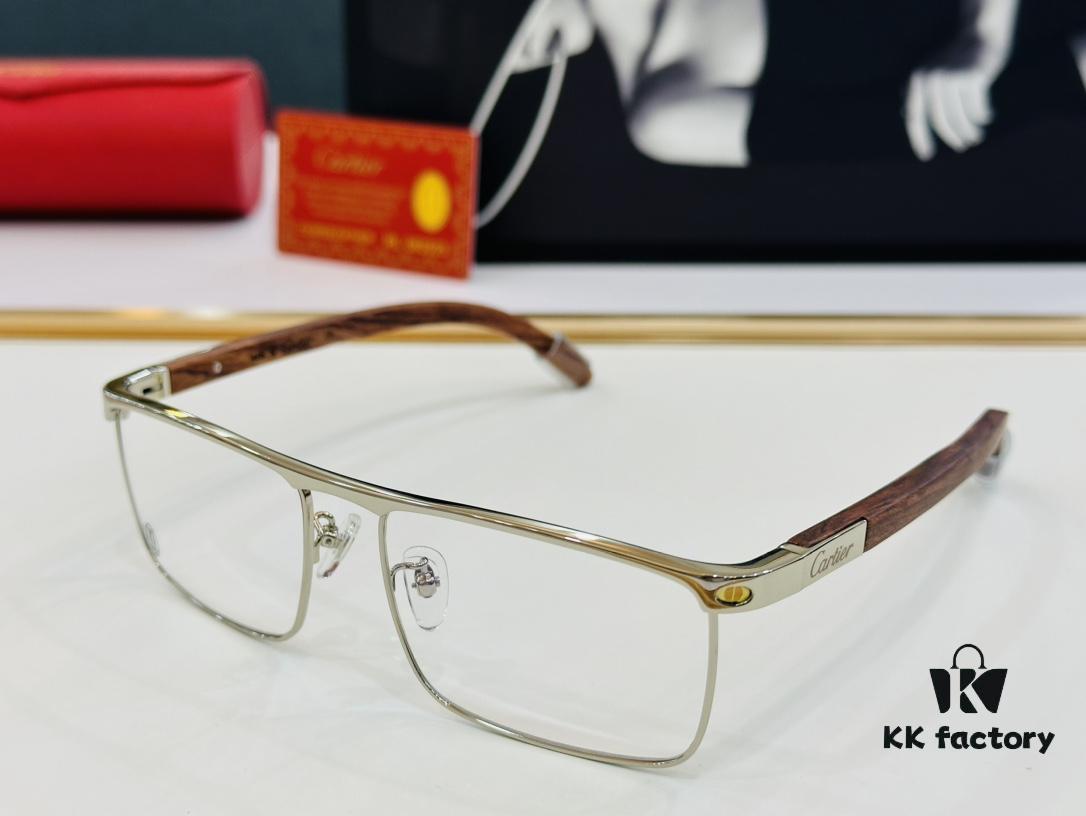 6931ac94ccd8ab3d7afa0e47 Cartier CT458312O Unisex Sunglasses, Size 54-18-140, Wooden Temples, Stylish and Comfortable Fit, Suitable for All Face Shapes