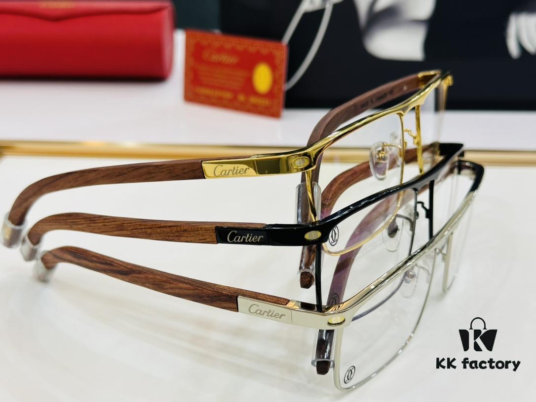 6931ac94ccd8ab3d7afa0e48 Cartier CT458312O Unisex Sunglasses, Size 54-18-140, Wooden Temples, Stylish and Comfortable Fit, Suitable for All Face Shapes