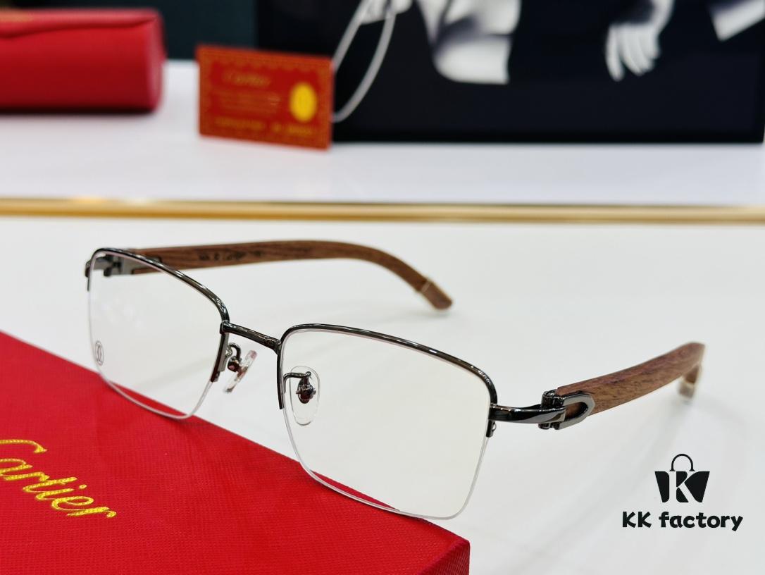 6931ac94ccd8ab3d7afa0e4f Cartier CT313615 Unisex Sunglasses, Size 54 □ 19-140, Recommended for Men, Universal Frame Shape Fits All Face Types, Comfortable Wear, Compatible with Prescription Lenses, Wooden Temples