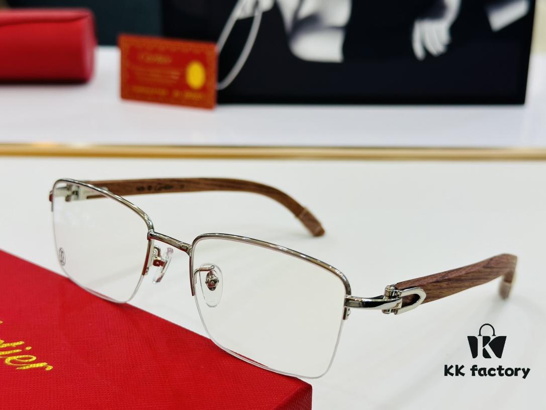 6931ac94ccd8ab3d7afa0e50 Cartier CT313615 Unisex Sunglasses, Size 54 □ 19-140, Recommended for Men, Universal Frame Shape Fits All Face Types, Comfortable Wear, Compatible with Prescription Lenses, Wooden Temples
