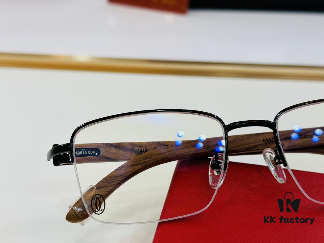 6931ac94ccd8ab3d7afa0e52 Cartier CT313615 Unisex Sunglasses, Size 54 □ 19-140, Recommended for Men, Universal Frame Shape Fits All Face Types, Comfortable Wear, Compatible with Prescription Lenses, Wooden Temples