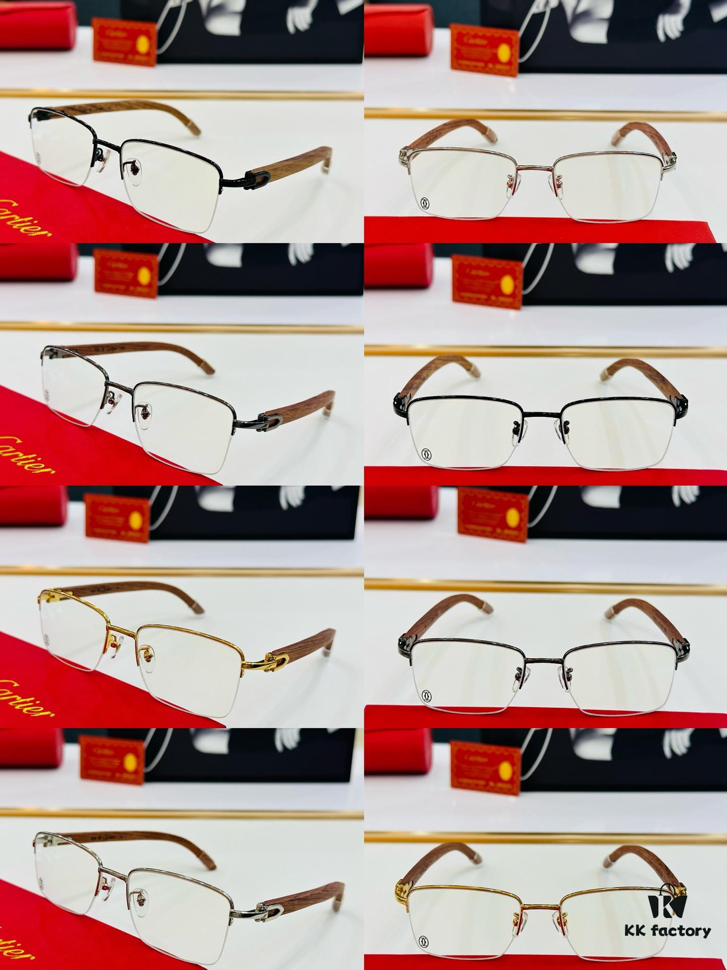 6931ac95ccd8ab3d7afa0e55 Cartier CT313615 Unisex Sunglasses, Size 54 □ 19-140, Recommended for Men, Universal Frame Shape Fits All Face Types, Comfortable Wear, Compatible with Prescription Lenses, Wooden Temples