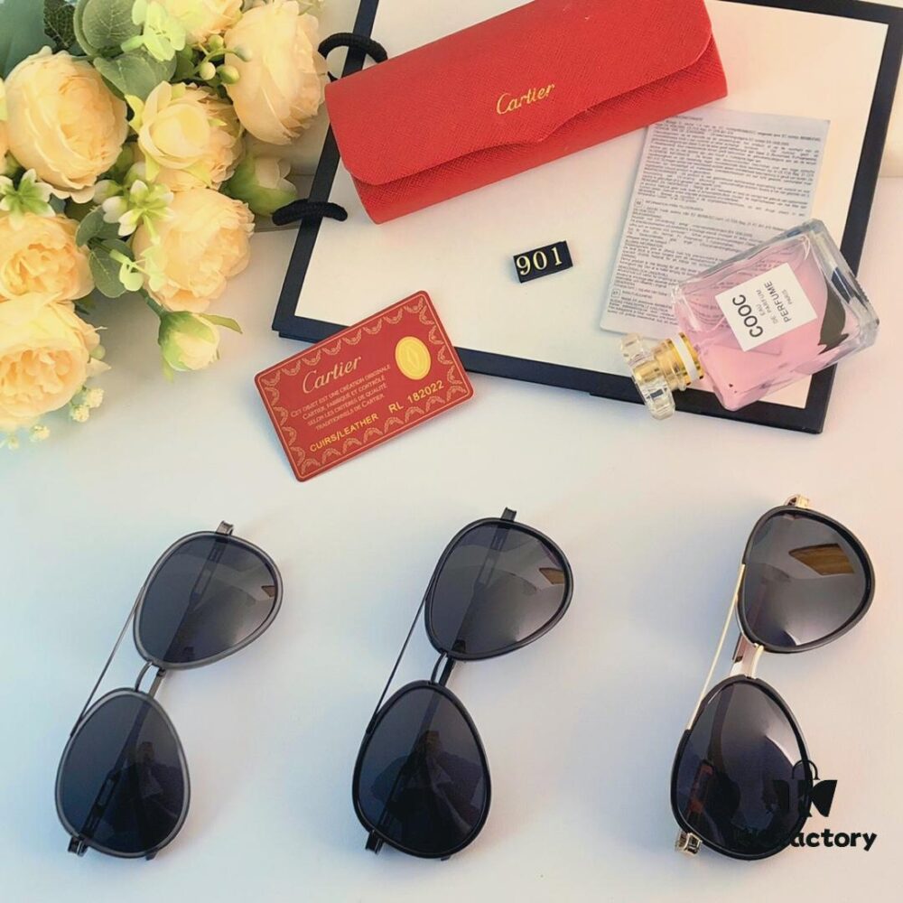 6931ac95ccd8ab3d7afa0e56 Cartier Minimalist Oversized Aviator Sunglasses, Fashionable Unisex Beach Shades