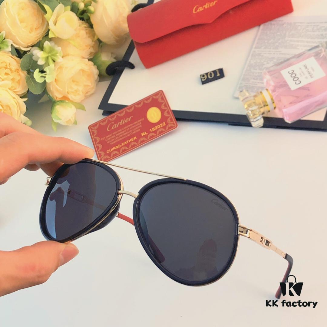 6931ac95ccd8ab3d7afa0e58 Cartier Minimalist Oversized Aviator Sunglasses, Fashionable Unisex Beach Shades