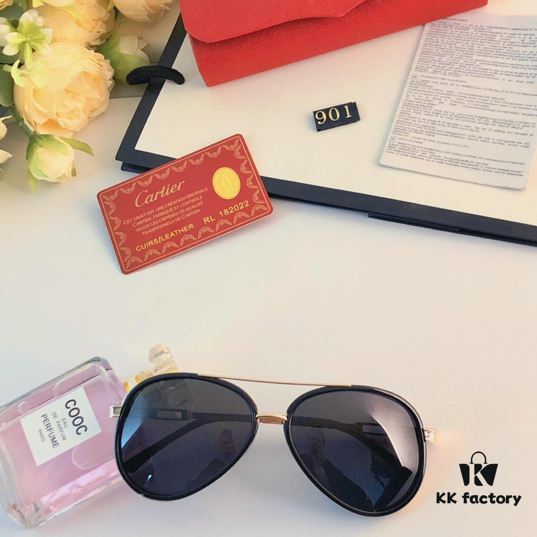 6931ac95ccd8ab3d7afa0e5c Cartier Minimalist Oversized Aviator Sunglasses, Fashionable Unisex Beach Shades