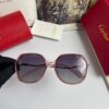 New Arrival Cartier Women's Oversized Sunglasses with PC Frame and Temples; Imported Polarized Pola8 Lenses