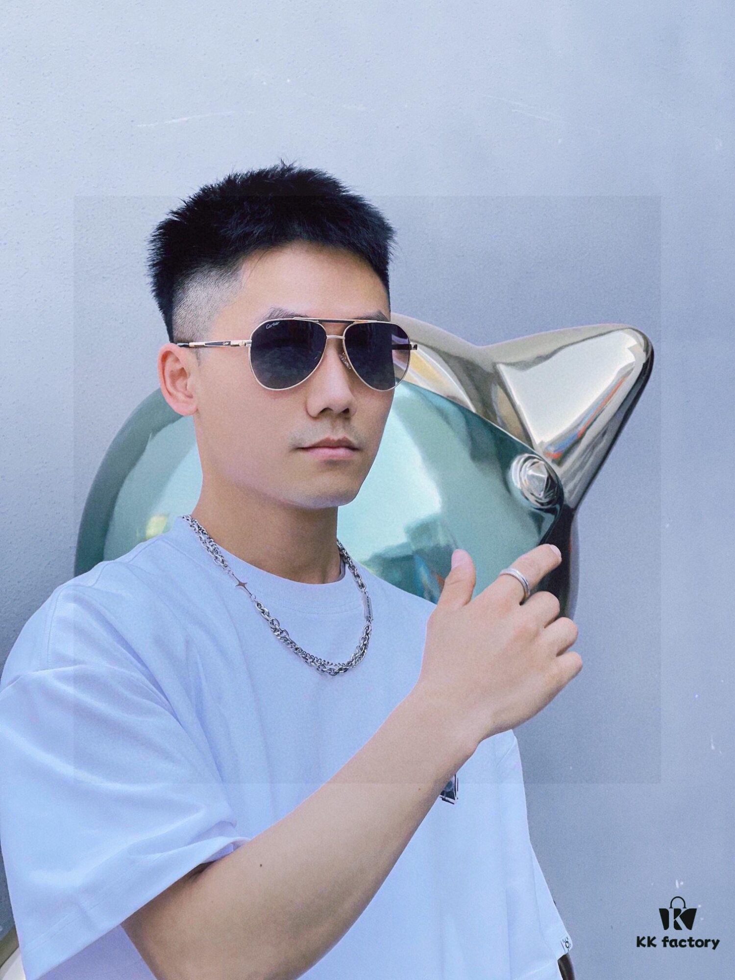 6931ac97ccd8ab3d7afa0e7b New Arrival 💥 Brand: Cartier Unisex Polarized Sunglasses