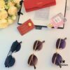 6931ac98ccd8ab3d7afa0e84 Cartier Double Bridge Frog-Shaped Sunglasses Cross-border New Arrival Oval Metal European and American Fashion Sun Glasses for Men and Women, Unisex Couple Shades