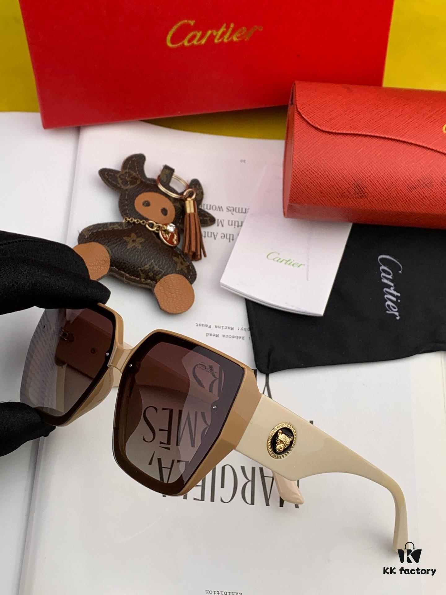 6931ac99ccd8ab3d7afa0e92 Cartier 2024 New Women's Sunglasses, Elegant Classic Frame Style