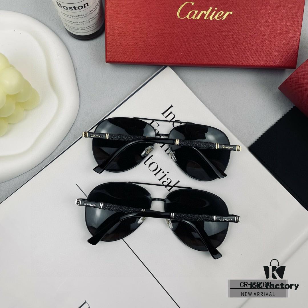 6931ac9accd8ab3d7afa0ea2 Cartier France - Men's Sunglasses with Polarized Lenses, Lightweight Metal Frame, Fashionable and Luxurious Design