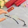 6931ac9bccd8ab3d7afa0ebe Cartier New Fashion Frameless Cut-Out Sunglasses, UV Protection for Summer, Stylish Streetwear Sun Glasses that Slim the Face