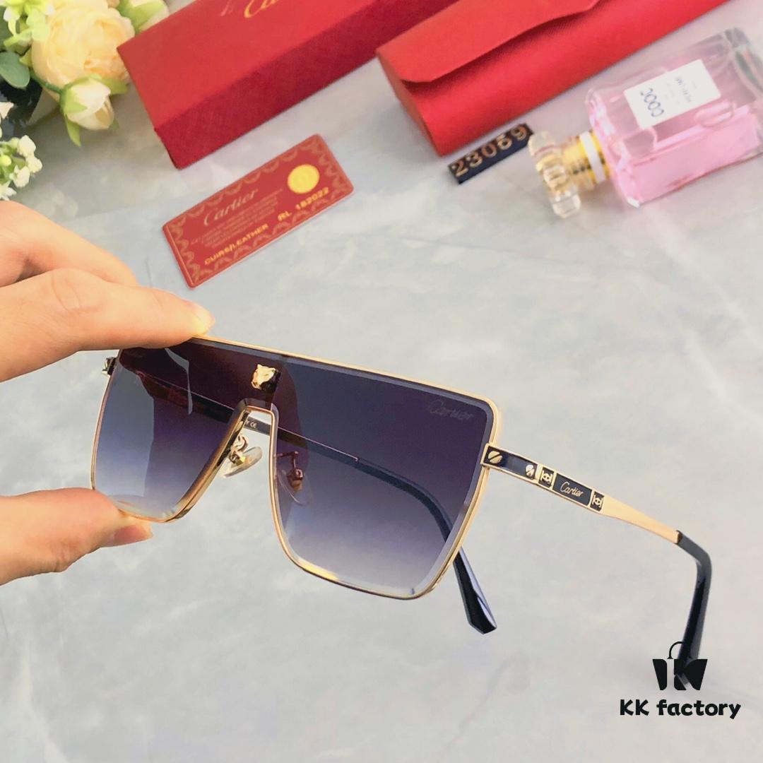 Cartier New Arrival Sunglasses, Fashion Casual Shades, Driving and Vacation Sun Glasses