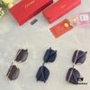 6931ac9dccd8ab3d7afa0ed6 Cartier Korean-style Brown Sunglasses for Men and Women, Stylish Retro Round Frame Sun Glasses for Driving, UV Protection, Slim Fit for Round Faces