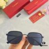6931ac9dccd8ab3d7afa0eda Cartier Korean-style Brown Sunglasses for Men and Women, Stylish Retro Round Frame Sun Glasses for Driving, UV Protection, Slim Fit for Round Faces