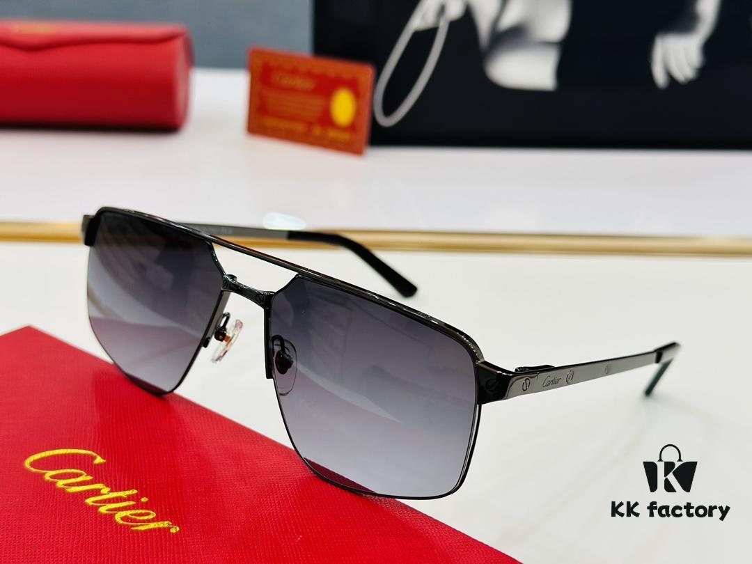 6931ac9eccd8ab3d7afa0ee7 New Arrival Cartier MODEL: CT0385 Size: 60□15-140 High-Quality Brand-Iconic C-Shaped Sunglasses