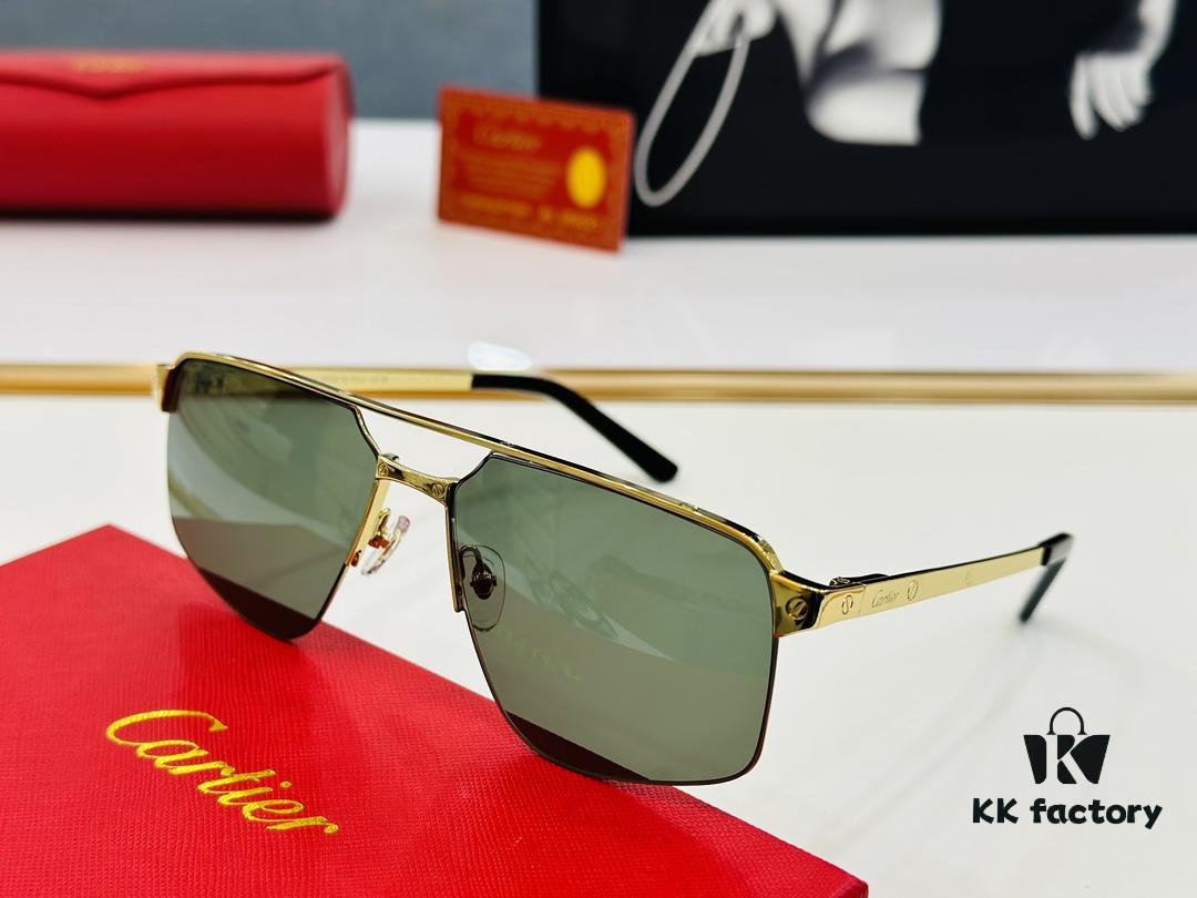 6931ac9eccd8ab3d7afa0ee9 New Arrival Cartier MODEL: CT0385 Size: 60□15-140 High-Quality Brand-Iconic C-Shaped Sunglasses