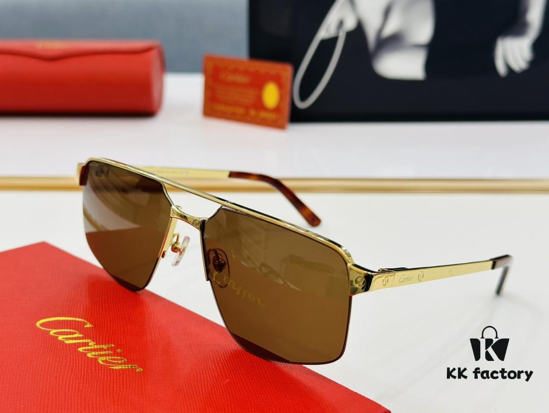 6931ac9eccd8ab3d7afa0eea New Arrival Cartier MODEL: CT0385 Size: 60□15-140 High-Quality Brand-Iconic C-Shaped Sunglasses