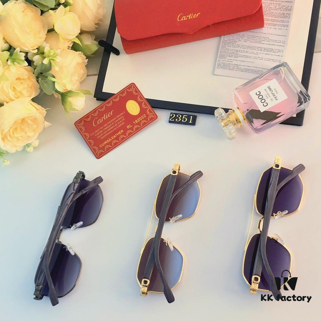 6931aca1ccd8ab3d7afa0f0c Cartier Trendy Sunglasses, Instagram Street Style Fashion UV Protection Comfortable and Cool Eyewear 2024 New Arrival
