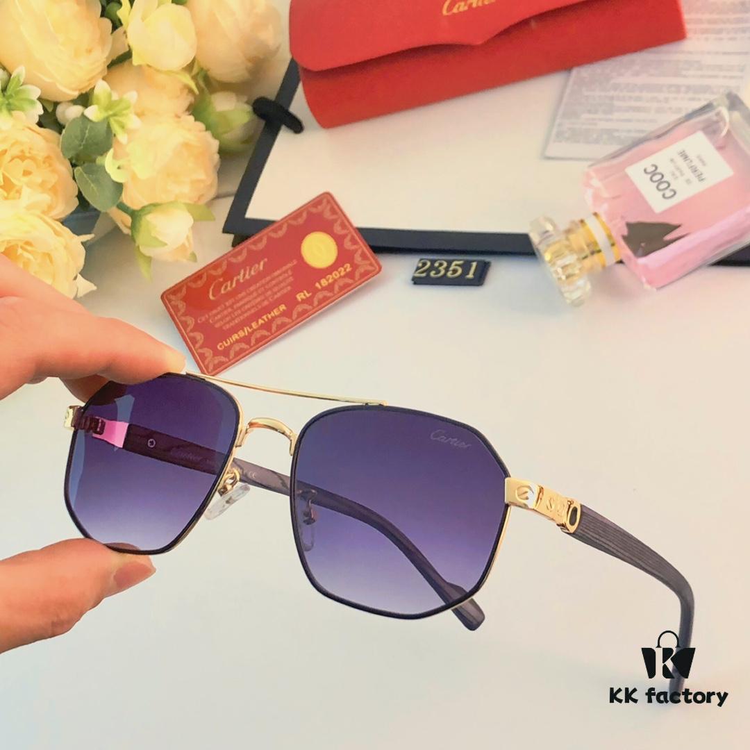 6931aca1ccd8ab3d7afa0f0d Cartier Trendy Sunglasses, Instagram Street Style Fashion UV Protection Comfortable and Cool Eyewear 2024 New Arrival