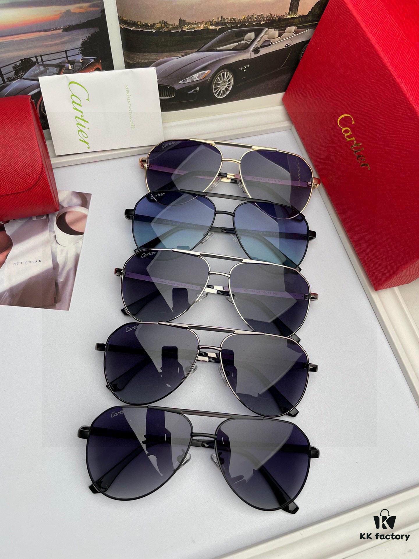 6931aca3ccd8ab3d7afa0f28 New Arrival 💥 Brand: Cartier Unisex Polarized Sunglasses