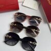 6931aca4ccd8ab3d7afa0f42 New Women's Cartier-inspired Sunglasses with Fox Head Temples, PC Frame and Polarized Lenses
