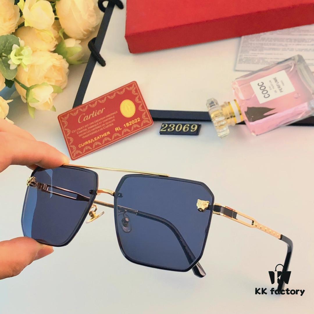 6931aca7ccd8ab3d7afa0f71 Cartier New Arrival Men's High-End Sunglasses, Stylish Fashionable Shades for Outdoor Driving, Travel, and Everyday Wear