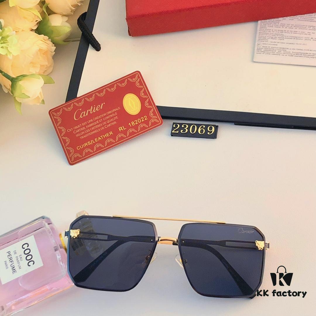 6931aca8ccd8ab3d7afa0f74 Cartier New Arrival Men's High-End Sunglasses, Stylish Fashionable Shades for Outdoor Driving, Travel, and Everyday Wear