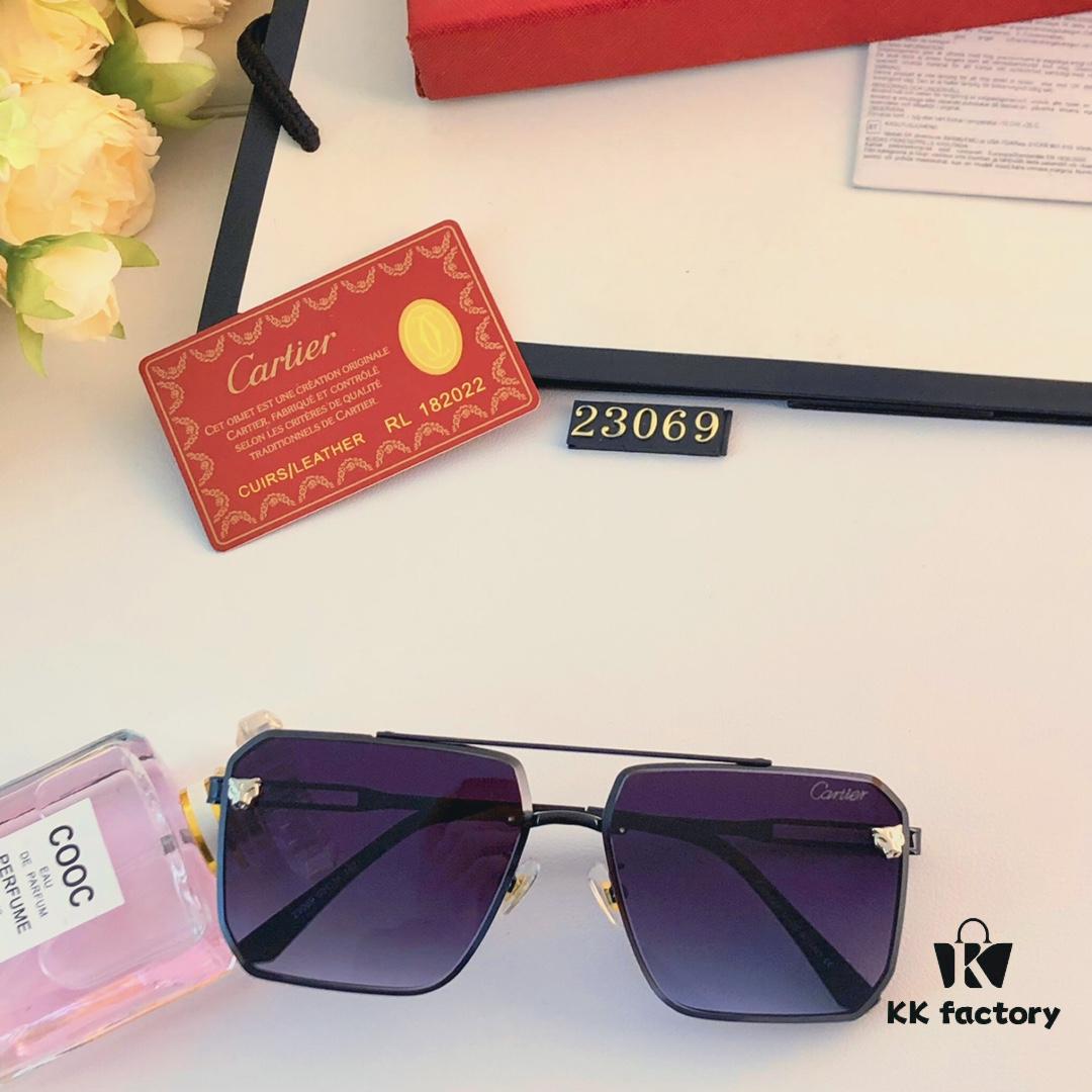 6931aca8ccd8ab3d7afa0f75 Cartier New Arrival Men's High-End Sunglasses, Stylish Fashionable Shades for Outdoor Driving, Travel, and Everyday Wear