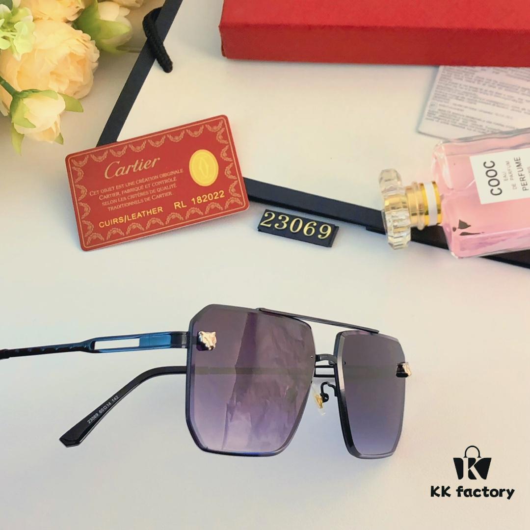 6931aca8ccd8ab3d7afa0f76 Cartier New Arrival Men's High-End Sunglasses, Stylish Fashionable Shades for Outdoor Driving, Travel, and Everyday Wear