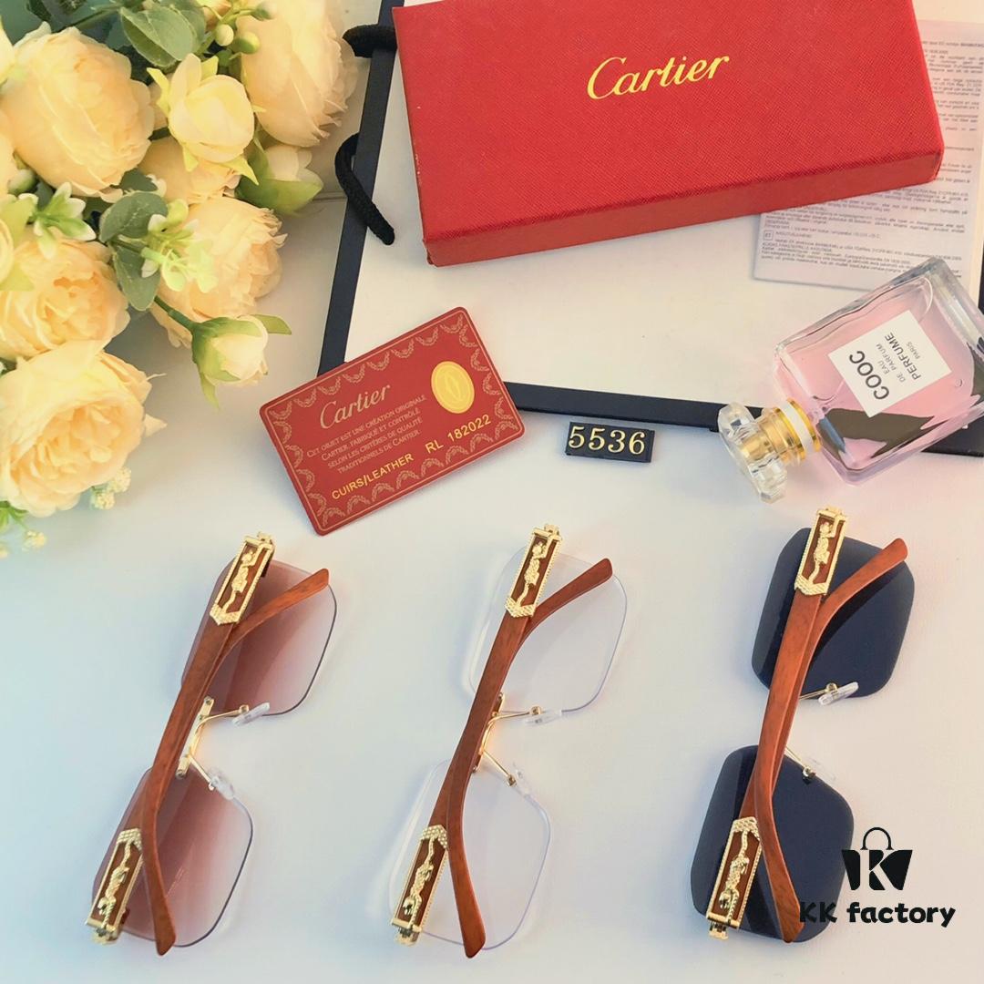 6931aca8ccd8ab3d7afa0f81 Cartier-Style Oversized Round Sunglasses for Women, Frameless Fashion UV Protection Sunglasses, Stylish Unisex Sun Glasses for Driving