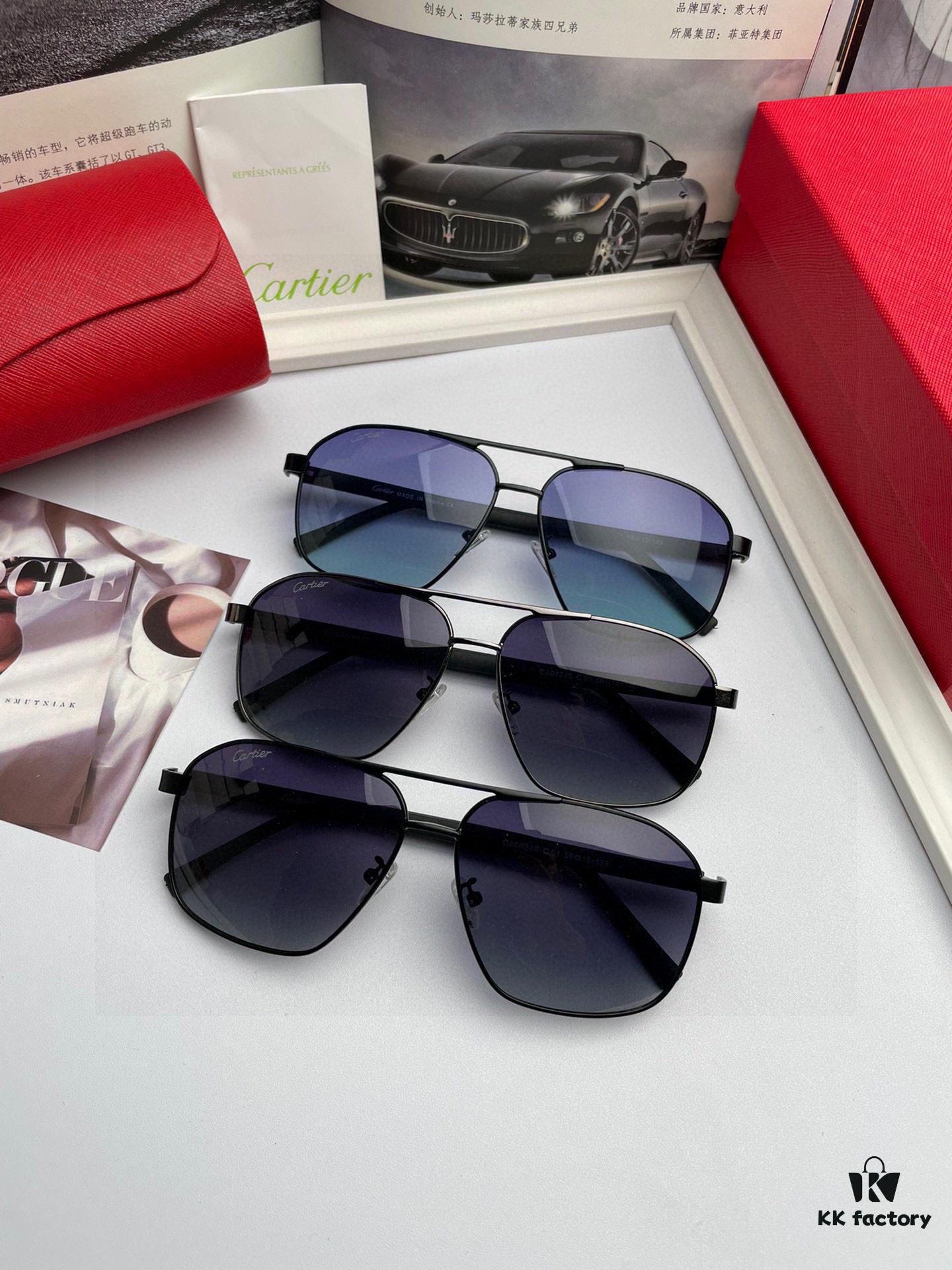 6931acaaccd8ab3d7afa0f95 New Arrival 💥 Brand: Cartier Unisex Polarized Sunglasses - High-Quality Replica