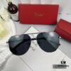 6931acadccd8ab3d7afa0fcb Cartier France Men's Sunglasses with Polarized Lenses, Lightweight Metal Frame, Model 53688