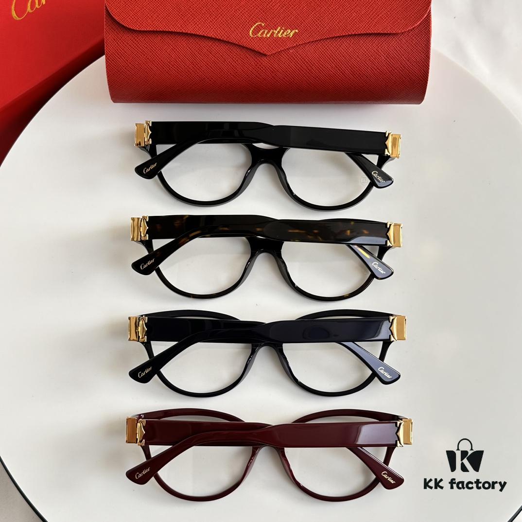 6931acafccd8ab3d7afa0fea Cartier CT0450O Size: 54□17-145, Small Frame Unisex Eyeglasses Sunglasses, Universal Fit, Minimalist and Elegant Design