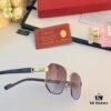 Cartier New Men's Sunglasses, Fashionable and Trendy Casual Shades for Travel and Vacation
